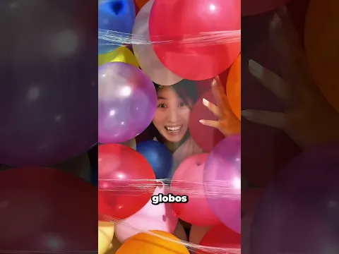 10.000 globos te pueden hacer volar?🎈😱 #shorts