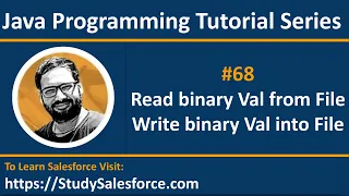 68 Java Read binary values from file and write binary values into files in java by Sanjay Gupta