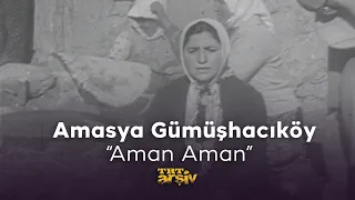 Amasya'da köylü kadının hamur açarken söylediği içli türküyü dinliyoruz. | TRT Arşiv