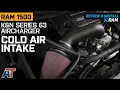 2019-2020 RAM 1500 5 7L K N Series 63 AirCharger Cold Air Intake Review Install