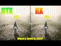RX 580 vs GTX 1650 14 Games Tested - Which is Better in 2025