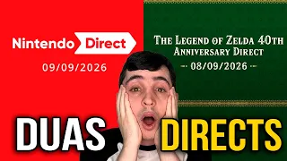PREVISÕES PARA AS DUAS NINTENDO DIRECTS