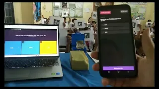 Quizizz Paper Mode Students simply hold up their QR answer sheet for instant results