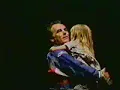 Dean Stockwell hugging kissing a sweet little girl at the 1994 Leap Con