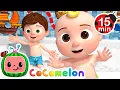 Download Lagu Baby JJ's Bubble Bath Song! 🛁🧼 + MORE CoComelon Nursery Rhymes and Kids Songs 🎶🍉