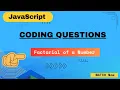 Factorial of a Number JavaScript simple coding question