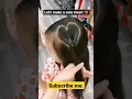 let's make a cute heart hairstyle #hairstyle #heart