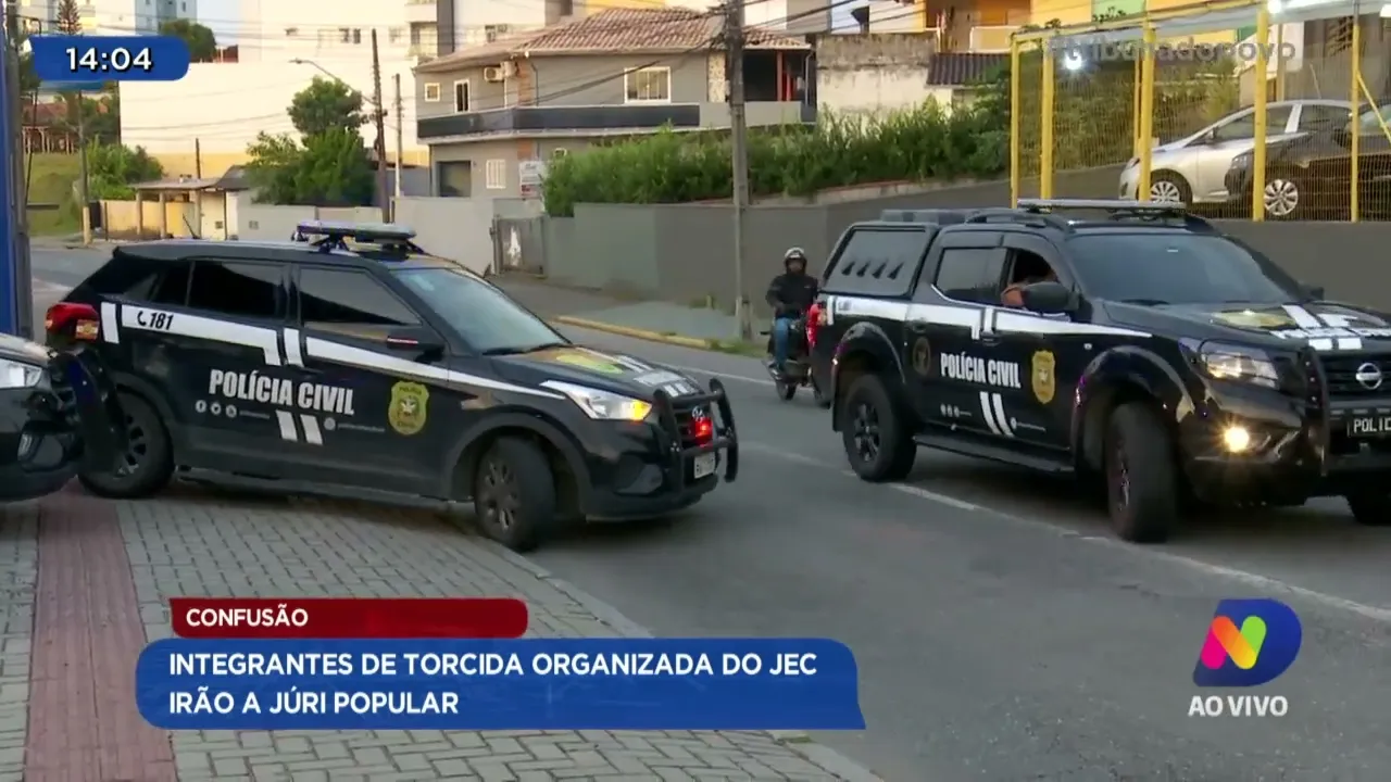 Confusão: integrantes de torcida organizada do JEC irão a júri popular