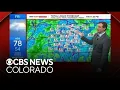 Here comes the monsoon in Colorado rain for Denver and the mountains