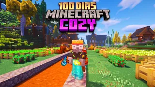 SOBREVIVÍ 100 DÍAS en el MUNDO MÁS BONITO de Minecraft 🦊