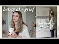 VLOG Processing New Betrayal Grief Sewing Projects Baking Sharing my Heart