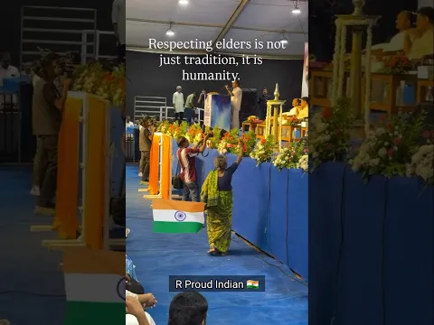 Respecting elders is not just traditional it is Humanity ❤️ #shorts #trending #viral #respect