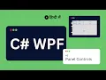 C WPF Tutorial 5 - WPF Panel Controls Canvas StackPanel DockPanel Grid Explained in Hindi