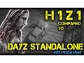 H1Z1 compared to DayZ Standalone With Pitstop Head