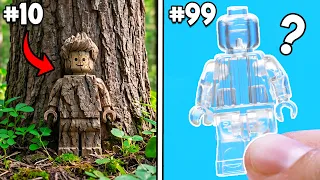 100 Ways To HIDE a LEGO Minifigure