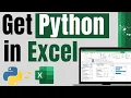 How to Enable Python in Excel Get Python in Excel