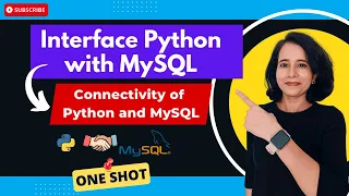 Interface Python with MySQL Class 12 Computer Science Python - MySQL Connectivity