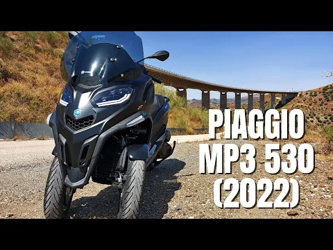 Download MP3 Piaggio MP3 530 Exclusive (2022) | Test Ride and Review, Walkaround, 0 to 100 kph | VLOG 343