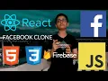 Facebook Clone in React JS including Router and Hooks Introduction DecaCode73