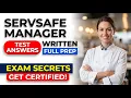 2026 ServSafe Manager Written Test Master Real Exam Questions and Answers to Pass Fast