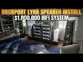 Lagu Installing 600 lb (each) Rockport Lyra Speakers Into a $1,000,000 HiFi System