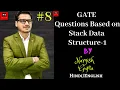 Stack GATE Questions GATE Question on Stack GATE Data Structure PART 1 8