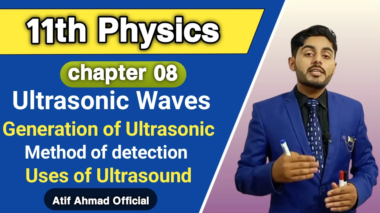 Ultrasonic waves waves class 11 | Ultrasound | Generation of Ultrasound | Methods of detection, uses