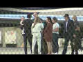 WEB EXTRA Mike McDaniel And His Family Arrive In South Florida