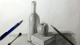 How to Shade with PENCIL for BEGINNERS How to Shade Basic Forms Pencil Tutorial