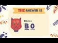 Find the missing alphabets Jungle theme