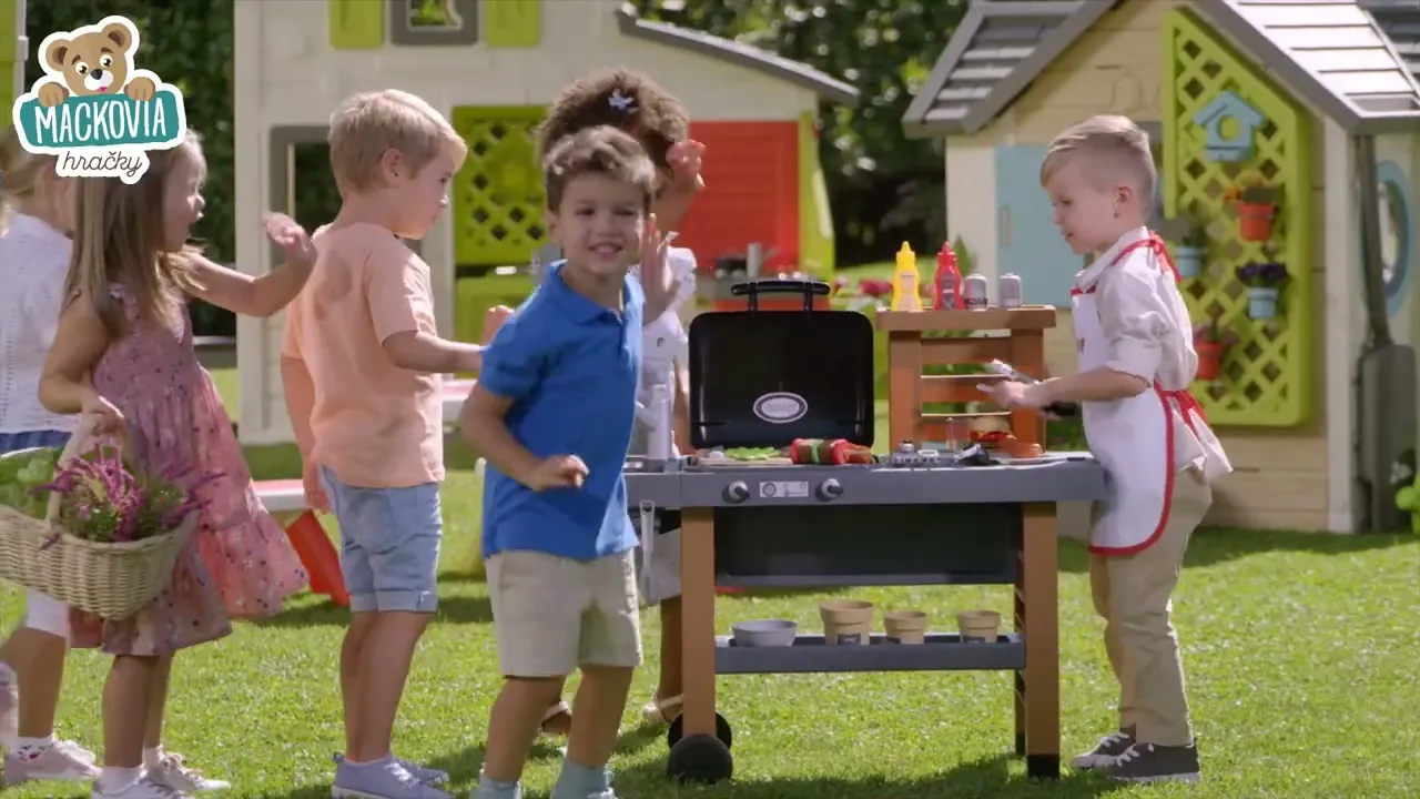 Šmykľavky s domčekom - Set šmykľavka Toboggan Super Megagliss 2v1 Smoby - 6