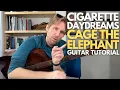 Download Lagu Cigarette Daydreams - Cage the Elephant Guitar Tutorial - Guitar Lessons with Stuart!