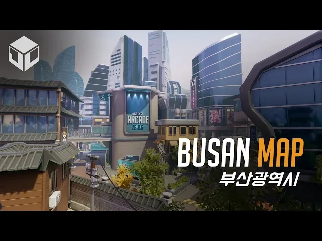 Busan Map - Unreal Engine 4 | Overwatch Inspired