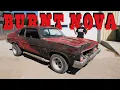 Putting my BURNT 1973 Nova Back on the Road Part 1