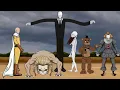 Download Lagu Part 2 | Saitama vs Jaw Titan vs Scp 096 vs Salenderman  vs Pennywise vs fnaf vr #animation #dc2