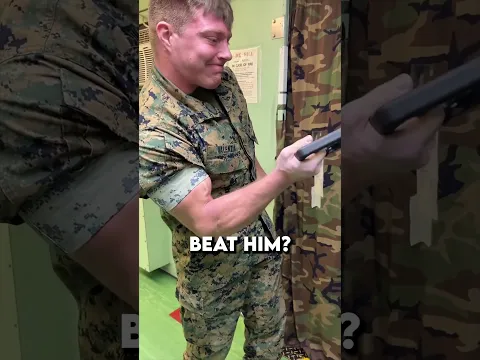 This Marine’s Grip Strength Is Insane... 😳 #shorts