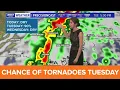 New Orleans Weather Severe storms are expected Tuesday
