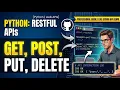 RESTful APIs Explained in Python GET POST PUT DELETE with GitHub API
