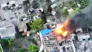 Ukraine s SSO takes out a Russian mortar position with an artillery strike near Severodonetsk