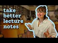 How to take smart class notes