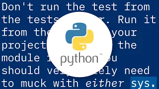 Python import from parent directory