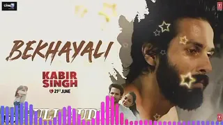 bekhayali full audio kabir singh shahid kapoor kiara advani