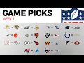 NFL Game Picks Week 7