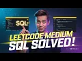 Master MEDIUM LEVEL LEETCODE SQL PROBLEMS - A COMPLETE GUIDE