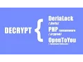 Decrypt OpenToYou DeriaLock and PHP Ransomware for Free