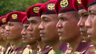 Download Yel Yel Kopassus di depan Presiden Indonesia Jokowi MP3