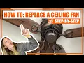 How to Change a Ceiling Fan for Beginners Ceiling Fan Electrical