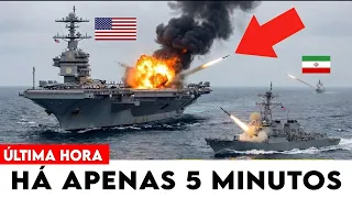 Irán LANZA Hipersónicos al USS Ford — EE.UU. Tenía 4 Minutos Para Evitar el DESASTRE TOTAL