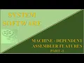 Machine Dependent Assembler Features - Part 1