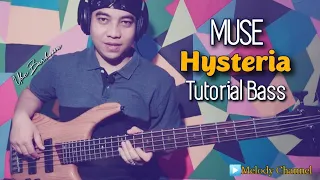 Download Muse - Hysteria (Tutorial Bass by Ube Barbossa) MP3